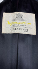 Carica l'immagine nel visualizzatore di Gallery, Cappotto lambswool blu scuro - Aquascutum - 52