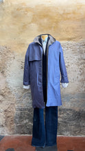 Carica l'immagine nel visualizzatore di Gallery, Impermeabile reversibile (cotone/lana) - anni '90 - 46