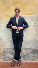 Carica l'immagine nel visualizzatore di Gallery, Blazer blu twill - 50/2