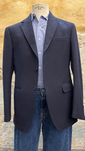 Carica l'immagine nel visualizzatore di Gallery, Blazer blu twill - 50/2