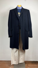 Carica l&#39;immagine nel visualizzatore di Gallery, Cappotto lambswool blu scuro - Aquascutum - 52
