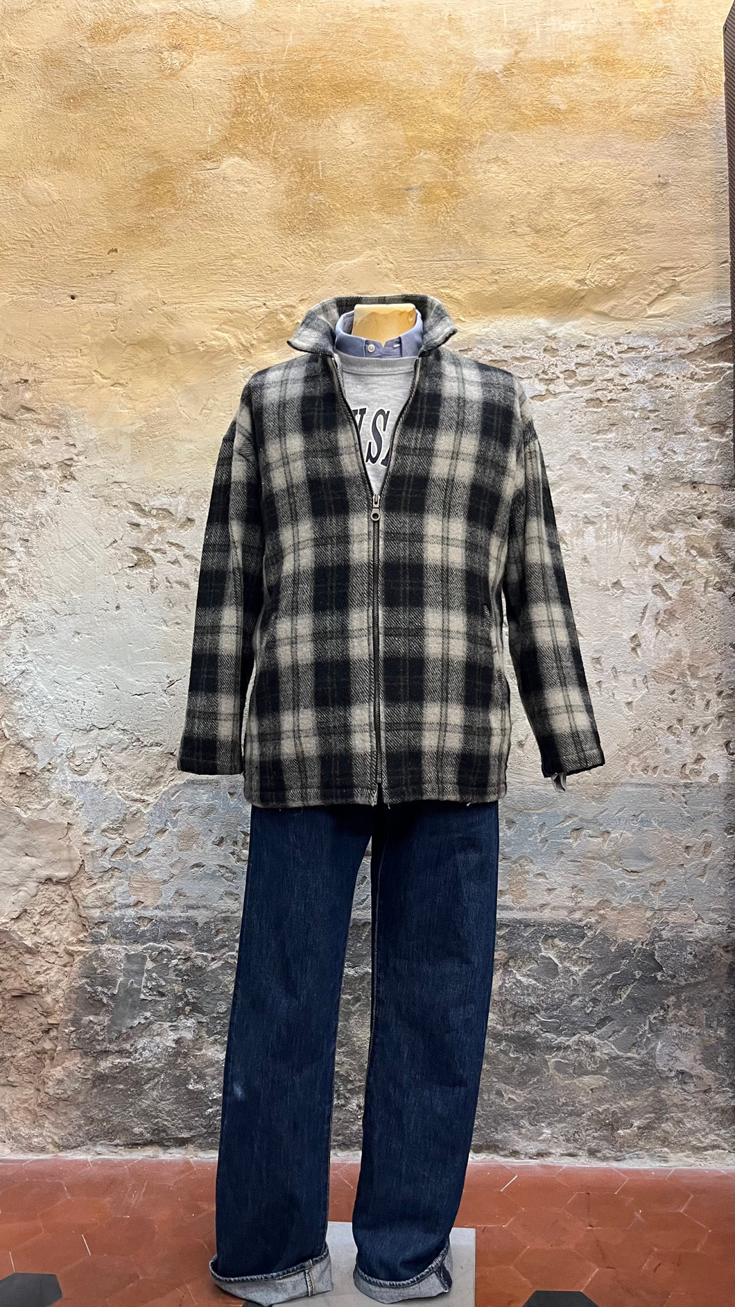 Plaid Jacket  anni '80 - L