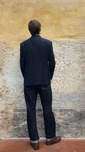 Carica l'immagine nel visualizzatore di Gallery, Blazer blu twill - 50/2
