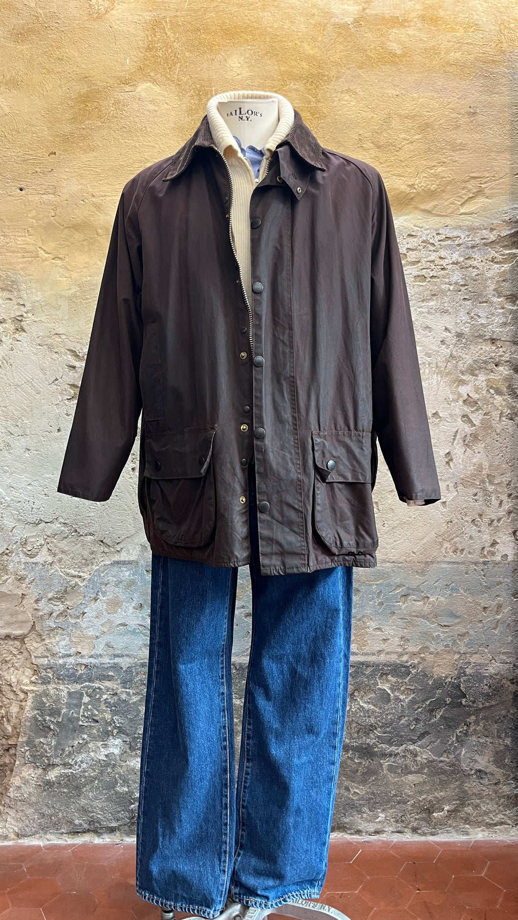 Barbour Beaufort vinaccia #2  C46/117cm