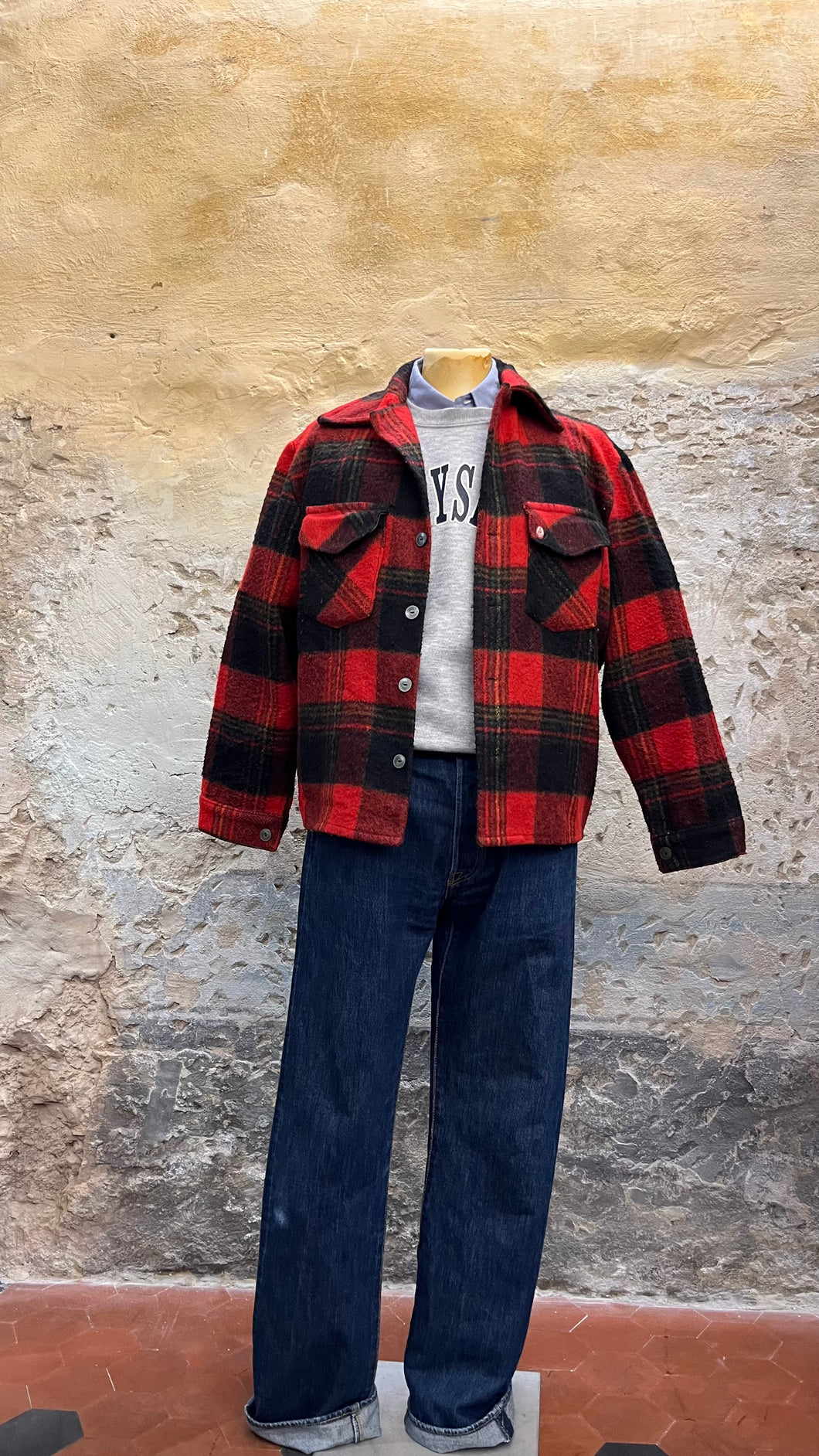 Plaid Jacket - Lumber Jac - S/M