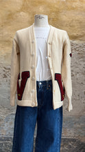 Carica l&#39;immagine nel visualizzatore di Gallery, Cardigan letterman anni ‘50 - M

