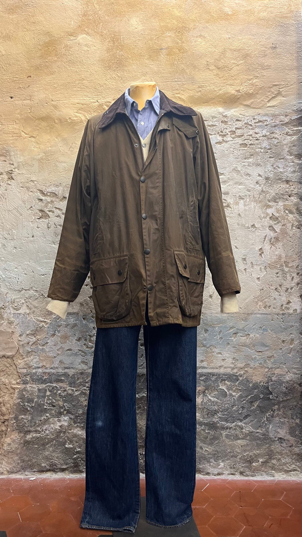 Barbour Beaufort marrone C46/117cm