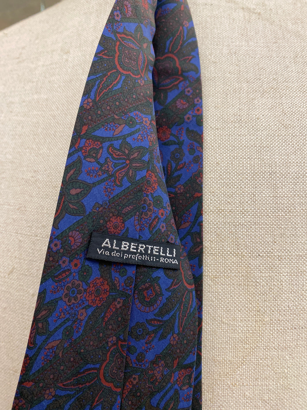 Cravatta paisley - Albertelli - 8,7 cm