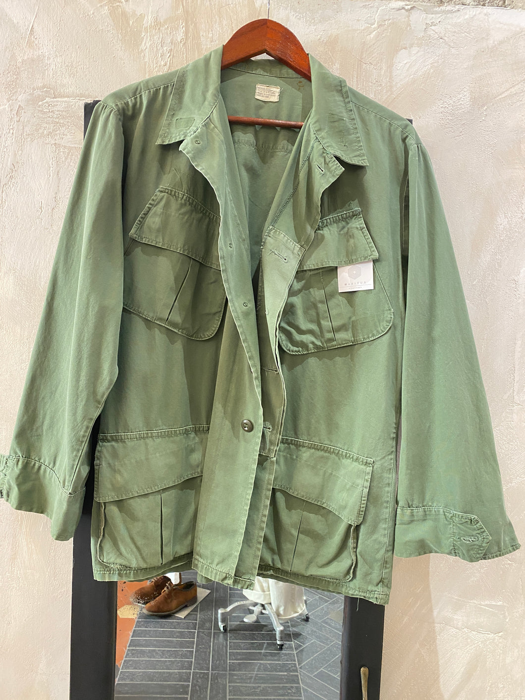 Jungle Jacket poplin - -Medium/short